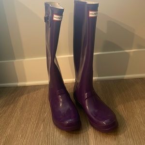 Purple Hunter Boots